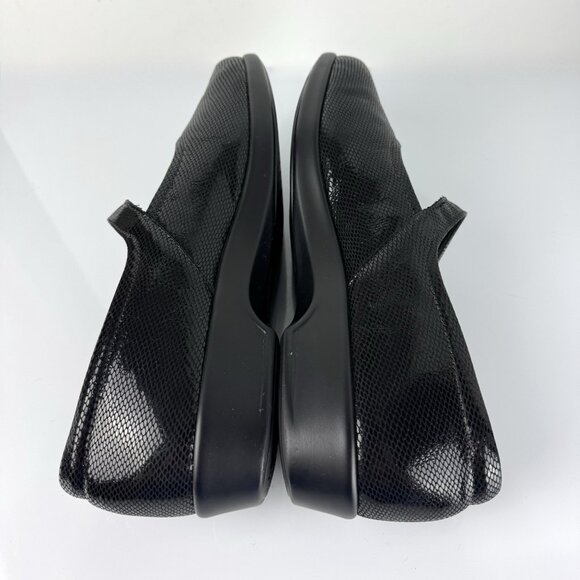 SAS Tripad Shoes Womens 10.5 M Black Maria Snake Print Buckle Mary Jane Comfort - Picture 6 of 11